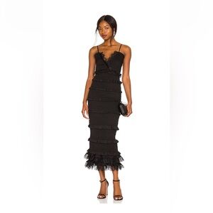 V. Chapman Narcisse Dress in Black. Size 00. Worn three times